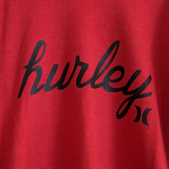 Classic Red Hurley Crew Neck - Picture 2 of 6